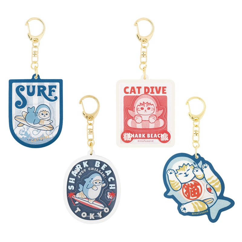 🌸 【預訂】CHARM - Mofusand Board Shark