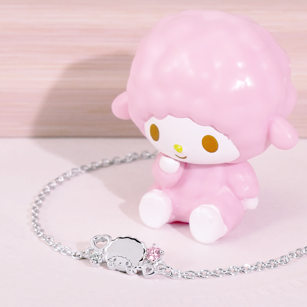 📦訂購 台灣限定 三麗鷗SanrioＸSTORY故事銀飾 My Sweet Piano經典系列 彼安諾晶鑽純銀手鏈