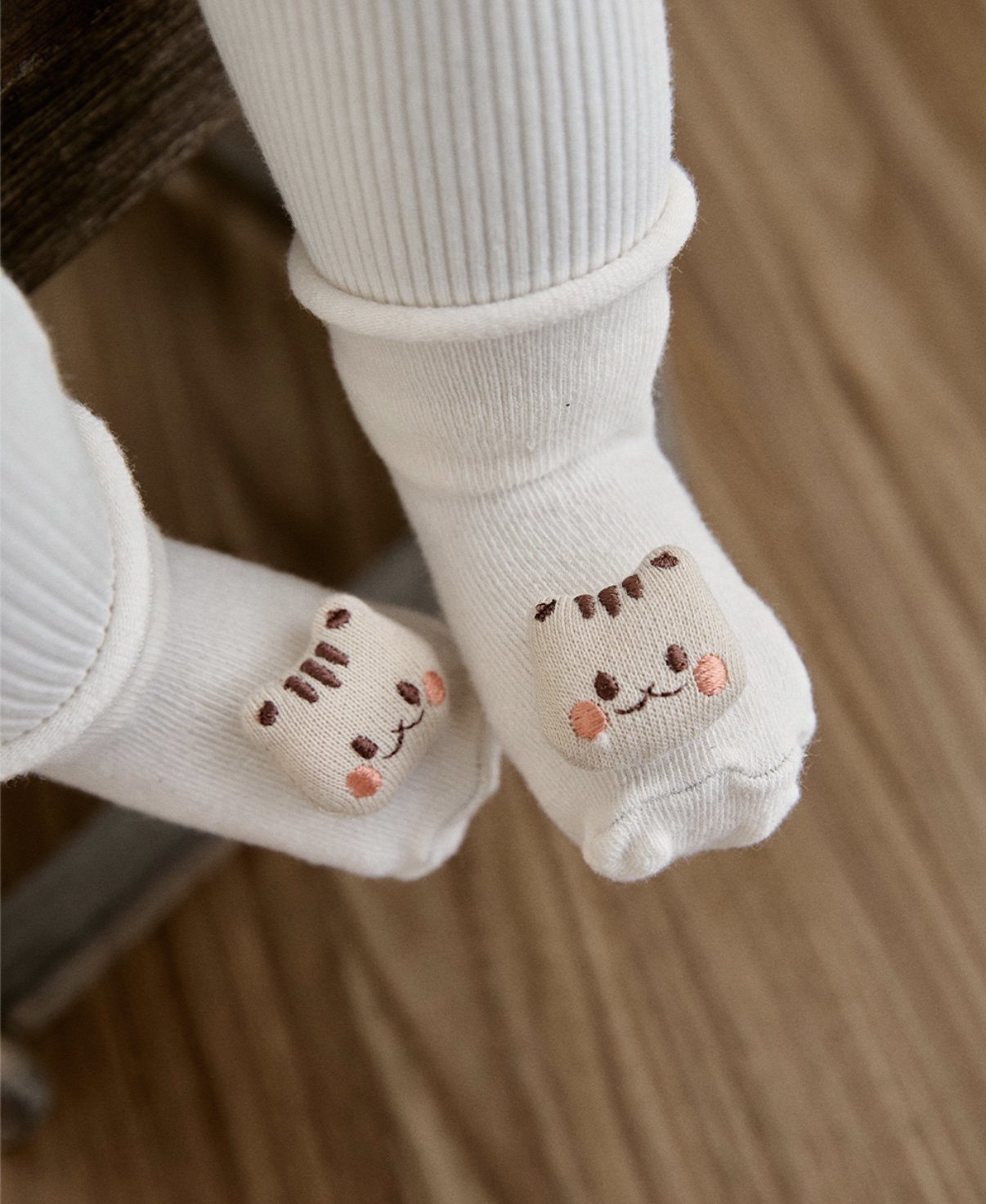 DOTTODOT 新生兒小巧可愛迷你玩偶襪