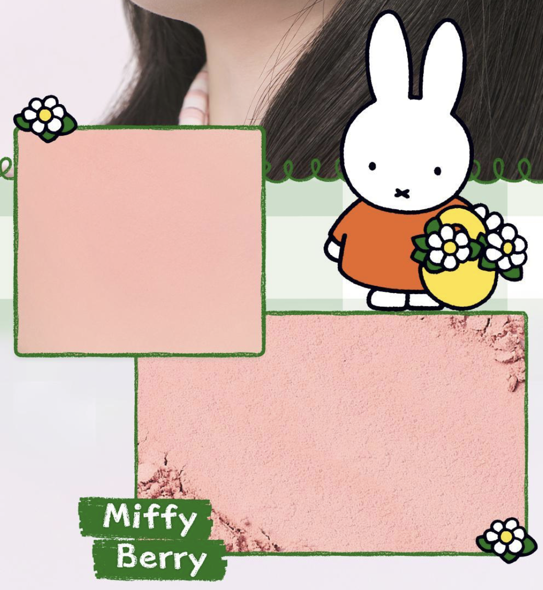 韓國 Romand X Miffy 乘聯 持久 單色腮紅｜rom&nd Better Than Cheek 