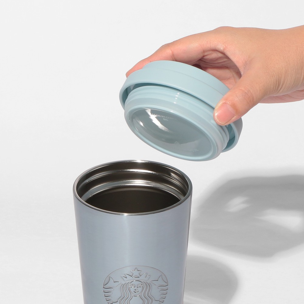 《日本🇯🇵 STARBUCKS 2026 Feel the Breeze 限定系列》不鏽鋼金屬藍保溫杯 591ml