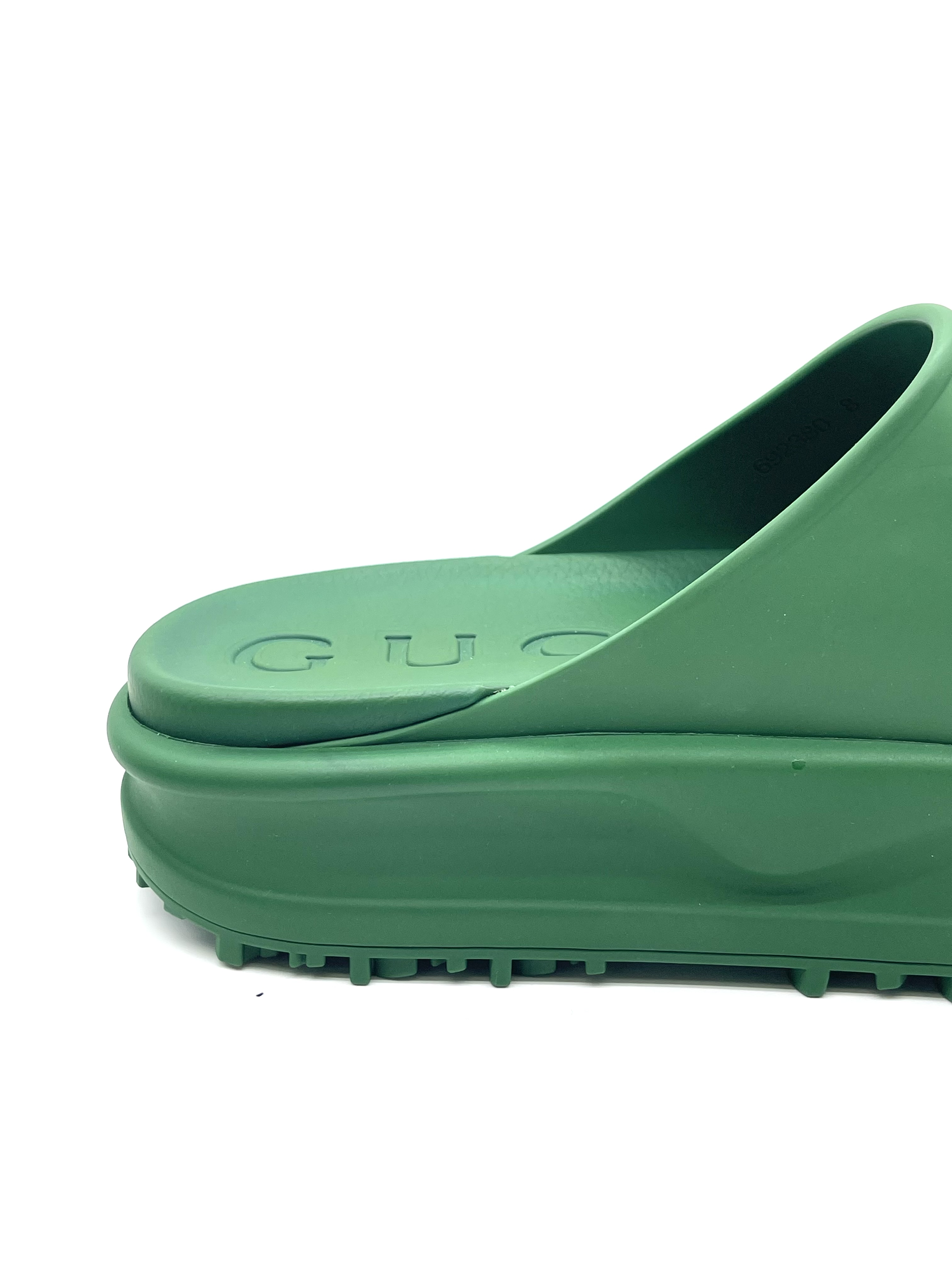 Pre-owned Gucci Miami Rubber Pool Slides / Product Code: 26032703