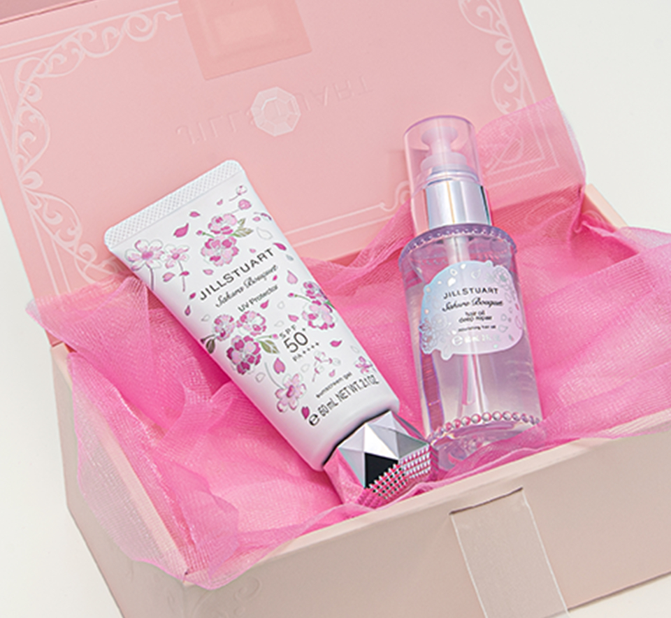 🎀【預訂】 Jill Stuart Sakura Bouquet 🌸 紫外線護理套裝