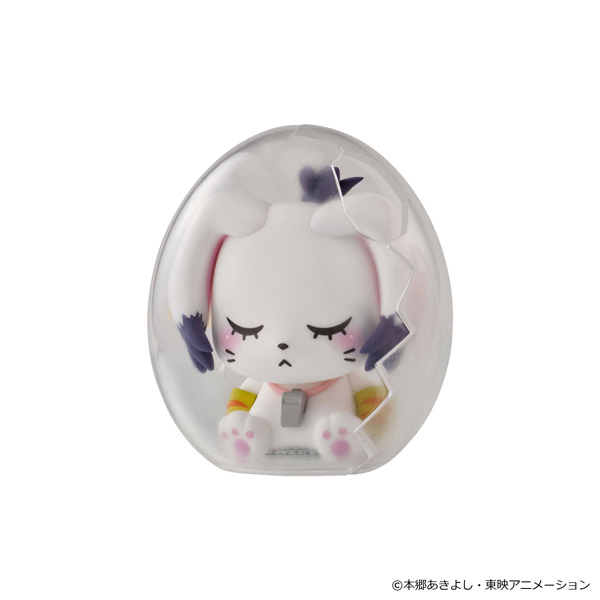 (預訂訂金 $200) (總價 $672) MegaHouse MEGA EGG FIGURE Digimon Adventure Oyasumi Digicolle! 晚安! 數碼暴龍 套裝 (原盒8個) (1套8款) (行版)