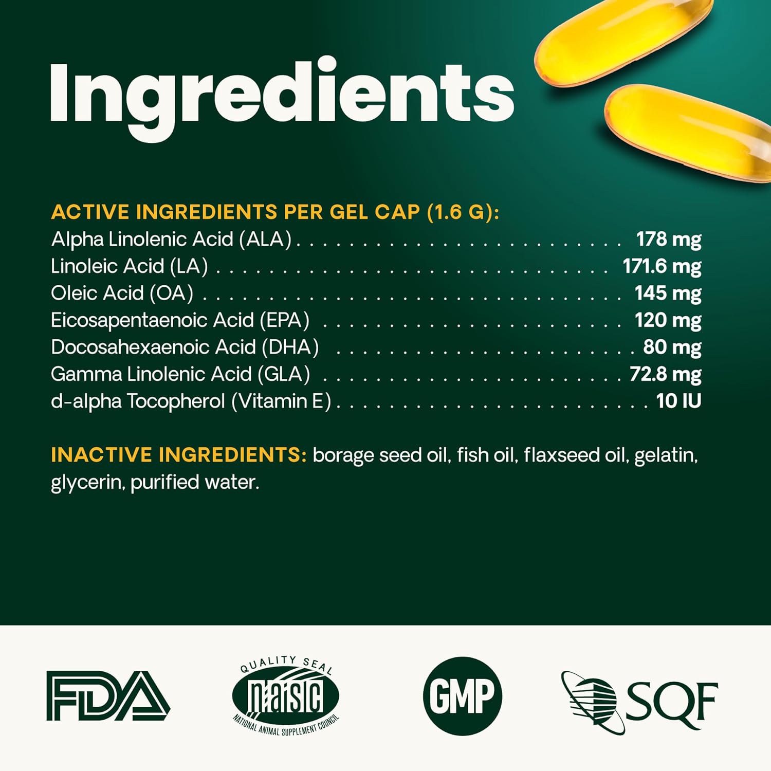 Vetri Science Omega 3 6 9 魚油丸 90粒裝