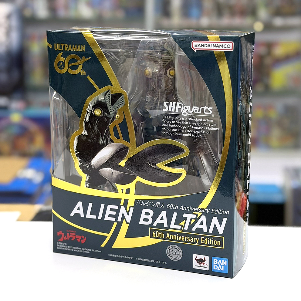 (行版) Bandai S.H.Figuarts 超人 巴魯坦星人 60週年紀念版 SHF Ultraman Alien Baltan 60th Anniversary Edition 