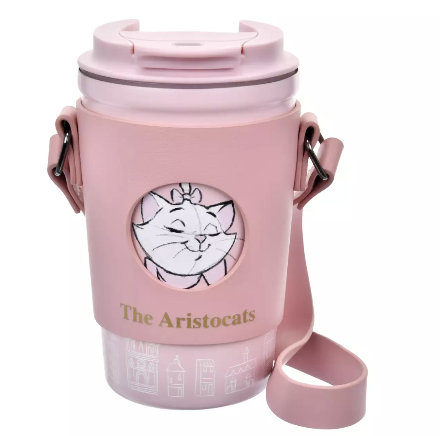 預訂 Drinkware 不銹鋼水杯連杯套 大容量水樽 Marie Aliens Pooh Minnie 