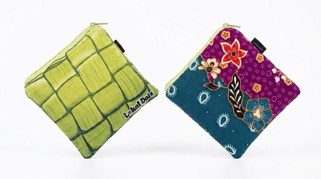 LD46 - Malaysia Heritage Batik Pouch (Ketupat)