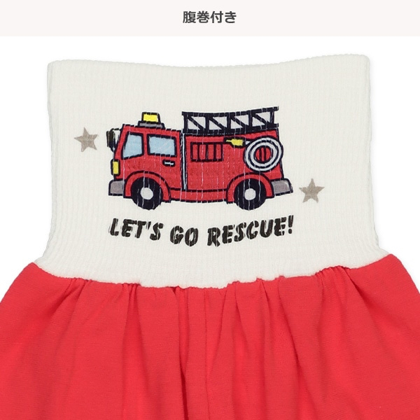 🇯🇵預訂 日本直送🇯🇵救護消防車車滿印包腹短袖家居服上下套裝