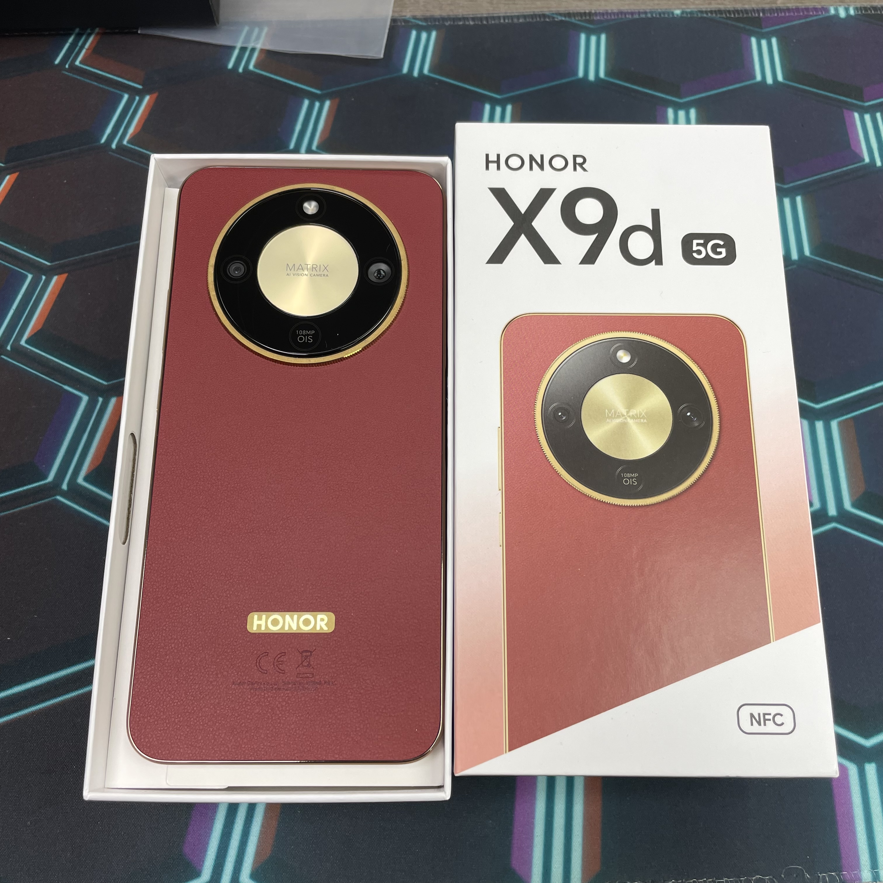 *7767 Honor X9d 完美機 12+256GB 紅色 red
