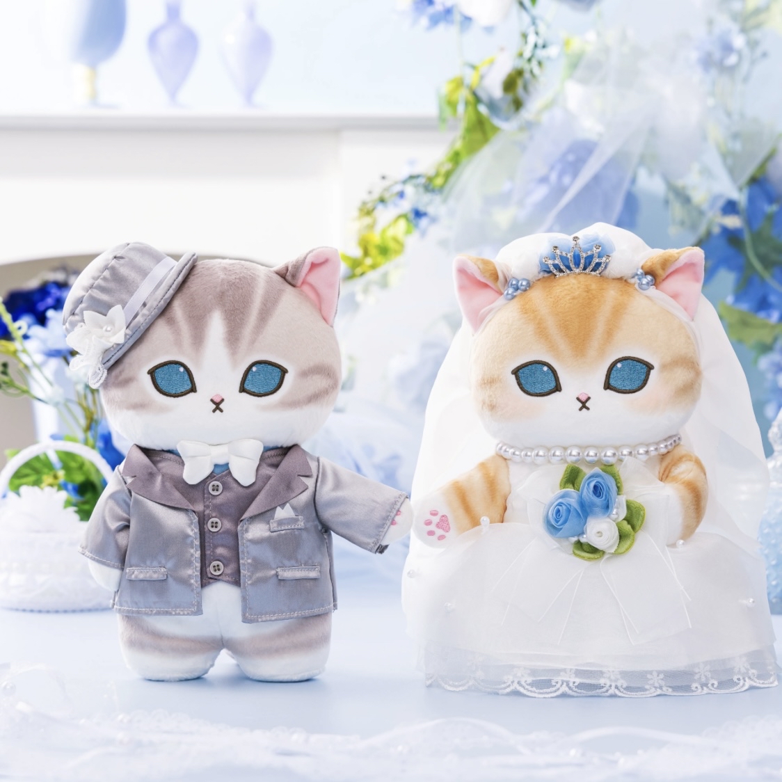 Mofusand 鯊魚貓 結婚公仔｜預訂