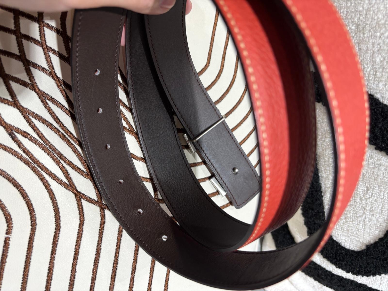 Hermes Constance Belt Stamp [O] size: 95cm 100%Authentic, 98%New