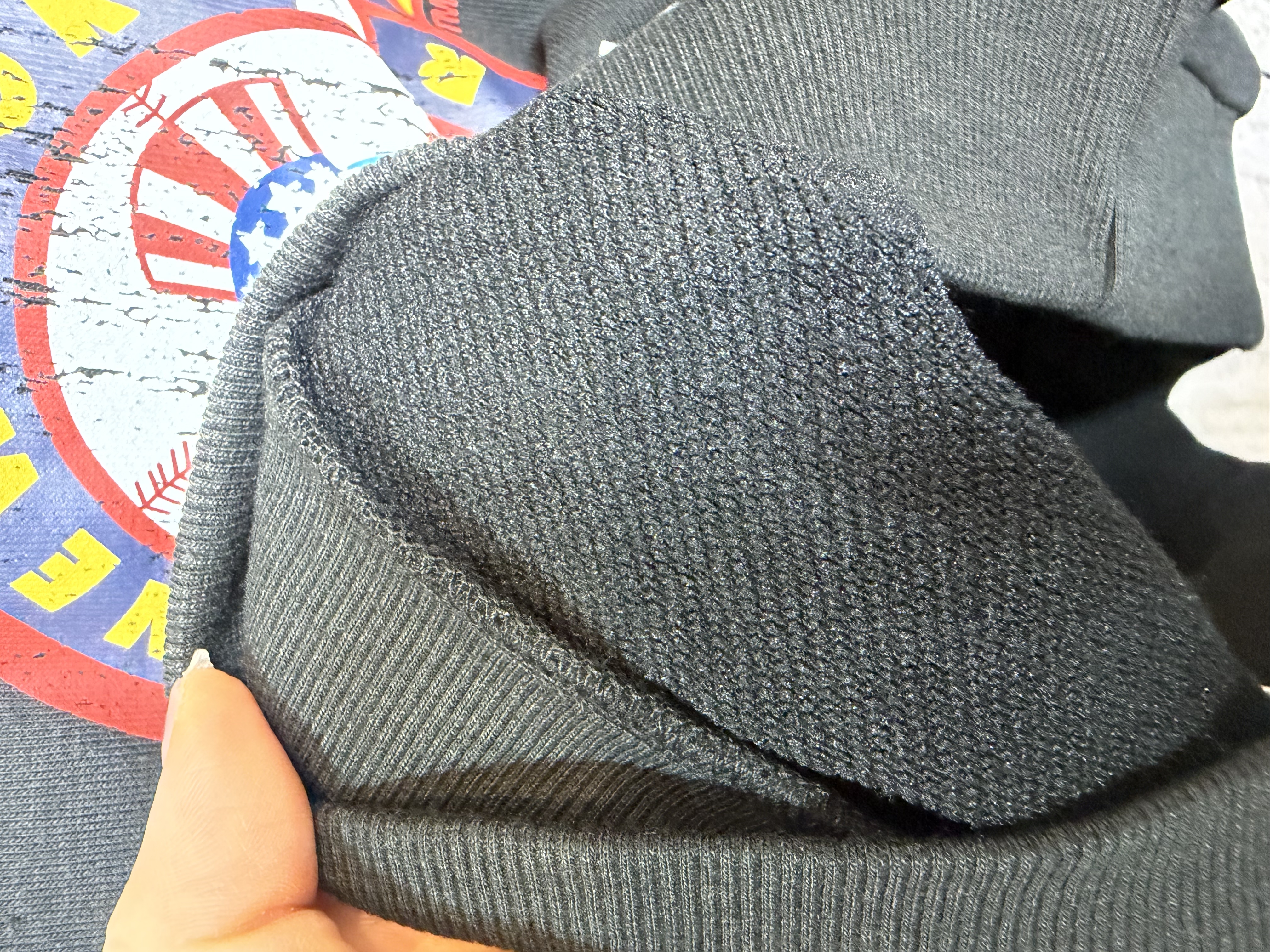 <門市現貨清貨 🈹>MLB NY後圖案圈地料長袖衫(6453M)