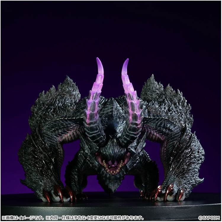 (預訂訂金 $100) (總價 $328) Capcom Figure Builder Soft Vinyl Model Gore Magala CFB 魔物獵人 黑蝕龍 (行版) 