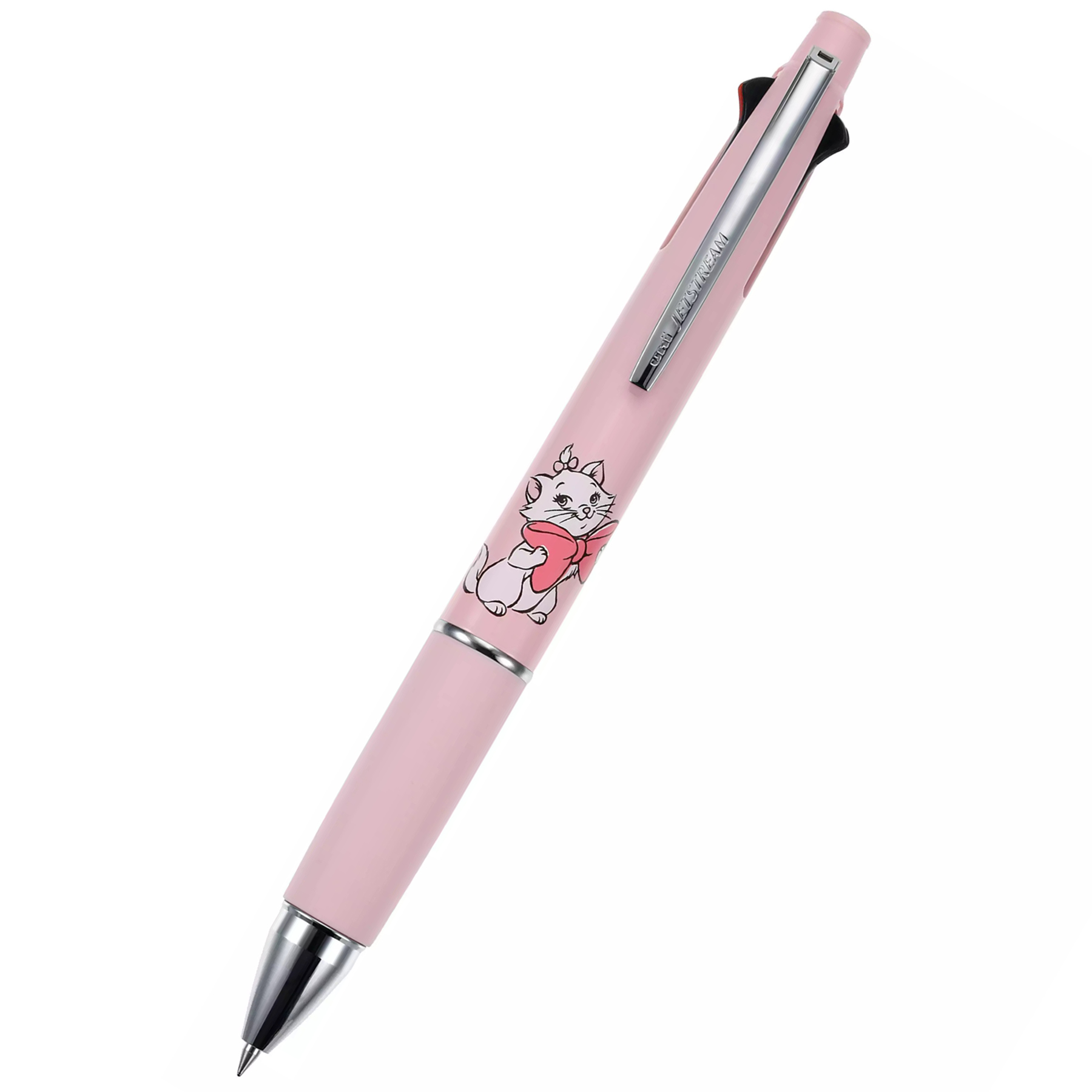 現貨｜【日本 Disney Store 限定】Marie 瑪麗貓 富貴貓 日本製 uni Jetstream 4&1 多功能 5用筆 0.5mm 4色原子筆 + 0.5mm 鉛芯筆 324732