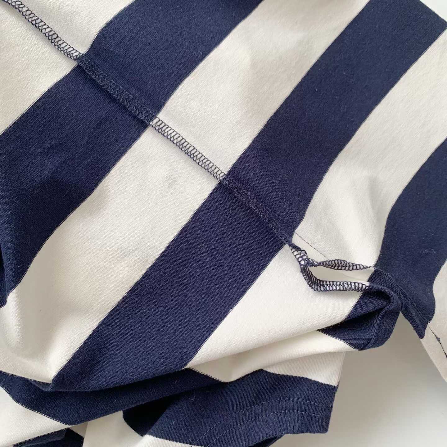 預訂 Polo無袖橫間連身裙 [貨號26A1449]