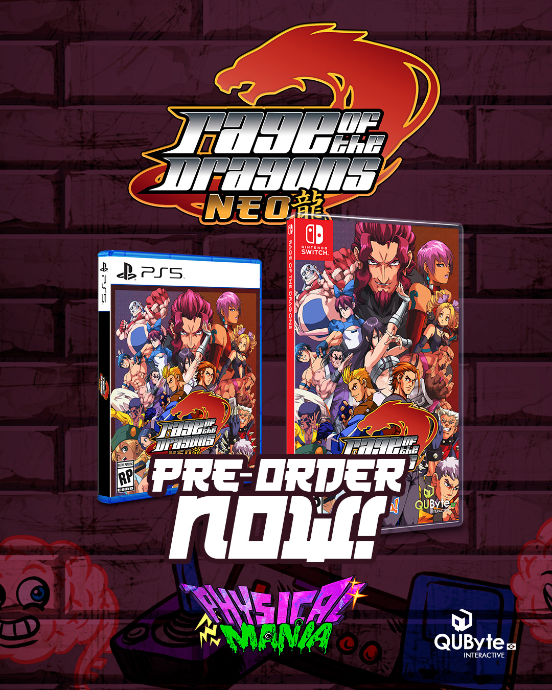 《龍之怒 NEO》Games for Switch / Switch 2 (Eur.Ver.)