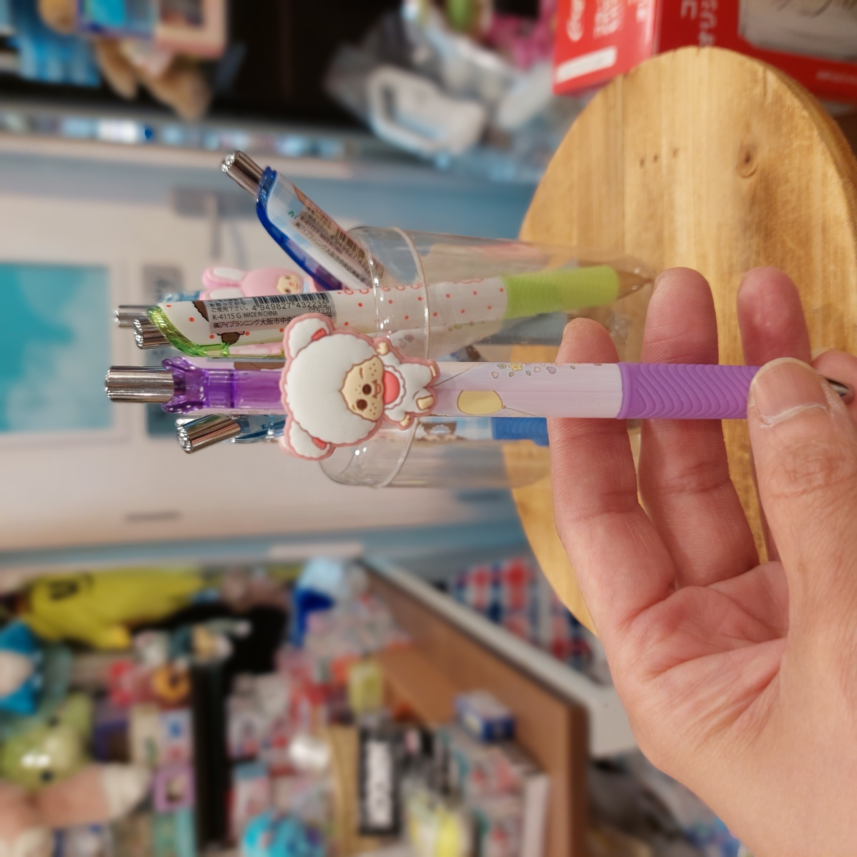 原裝日本 Monchhichi 原子筆 五款選