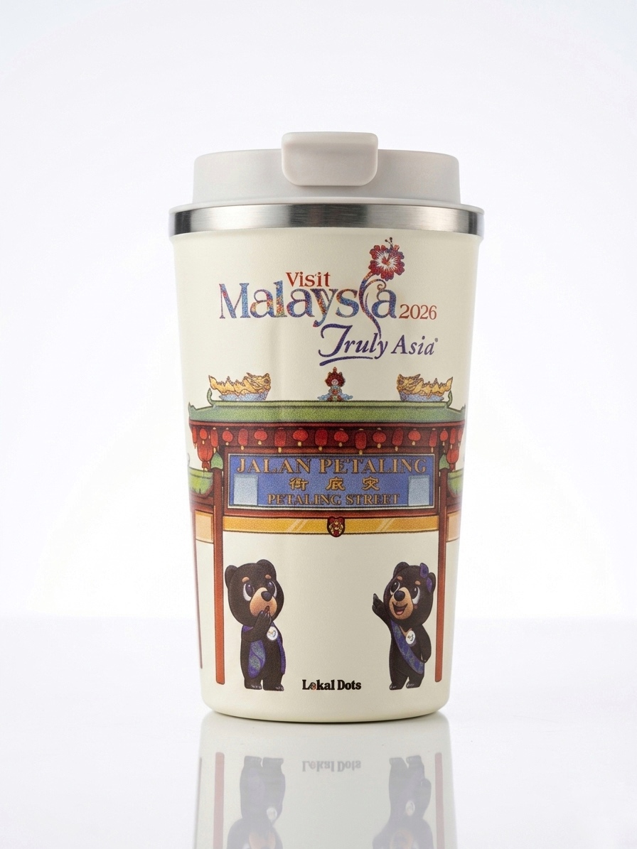 LDVM16 - Thermal Tumbler 380ml Petaling Street 