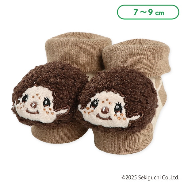 🇯🇵預訂 日本直送🇯🇵Monchhichi 新生兒立體公仔襪子