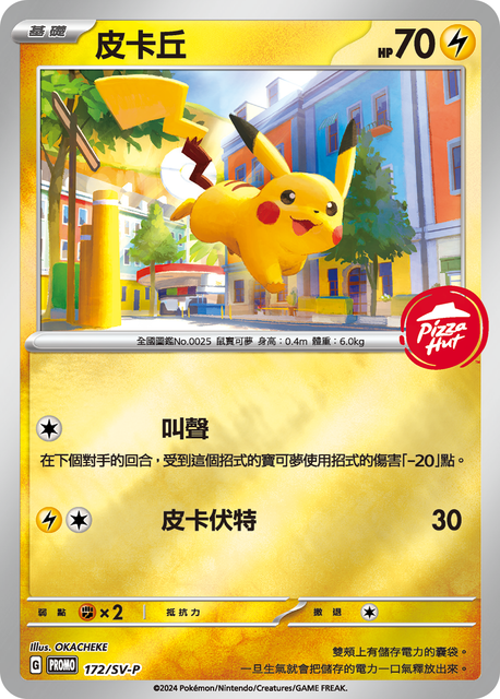 PROMOF 172/SV-P 皮卡丘