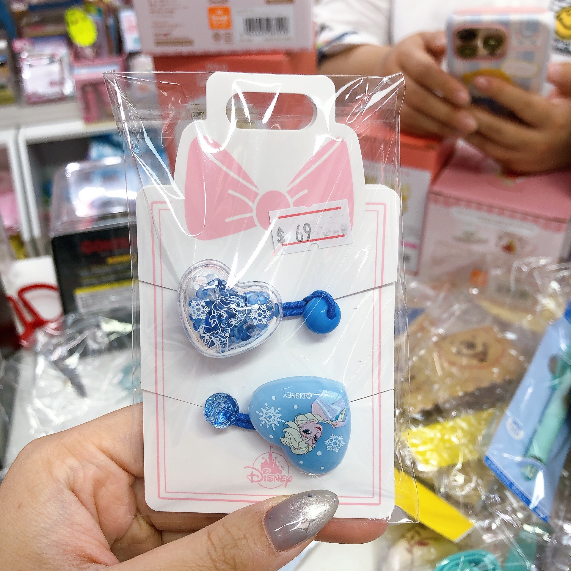 日本直送東京迪士尼Elsa橡筋