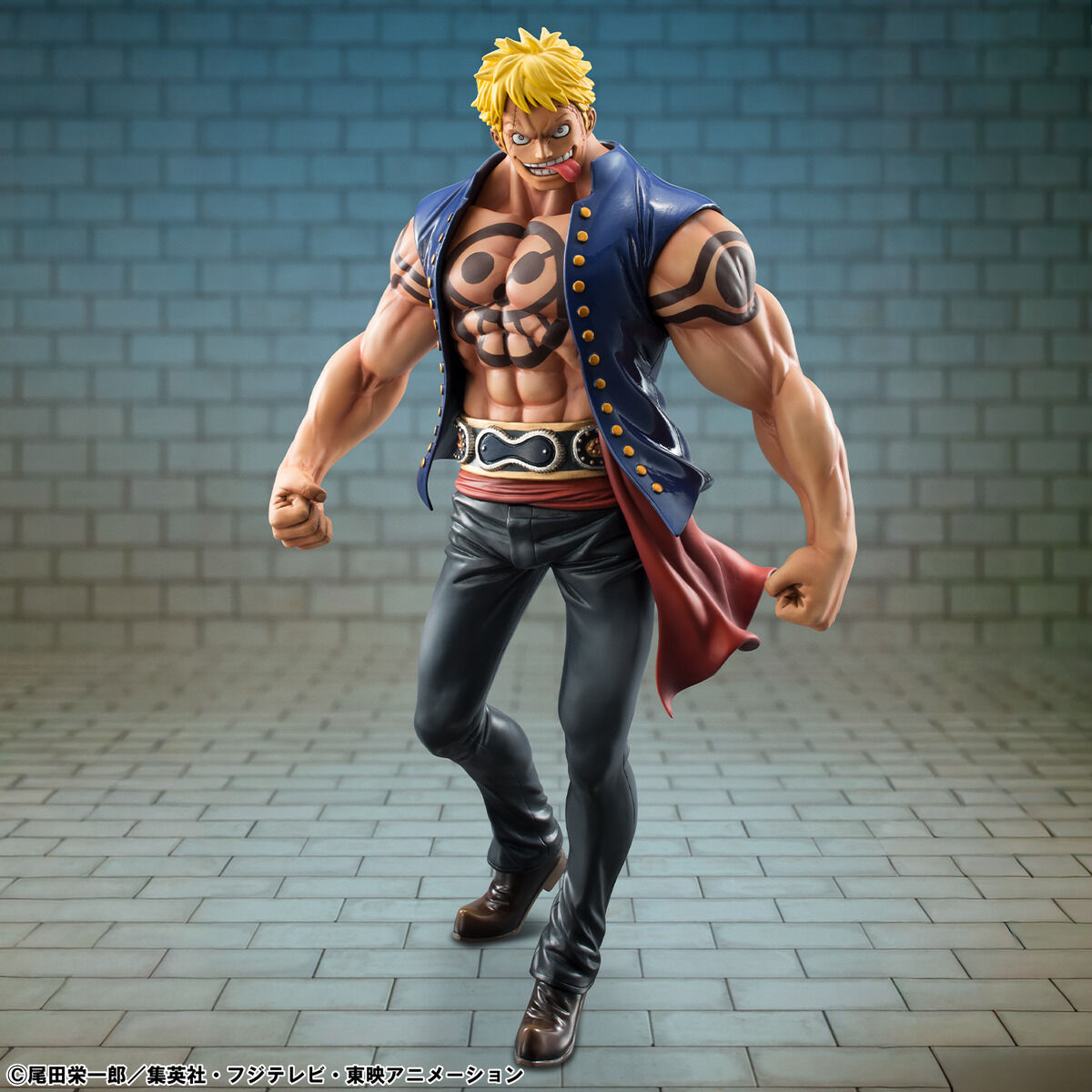 (預訂訂金 $400) (總價 $1058) (魂限) MegaHouse Portrait.Of.Pirates One Piece “Sailing Again” Bellamy the Hyena POP 海賊王 鬣狗貝拉密 (限定復刻版) (行版)