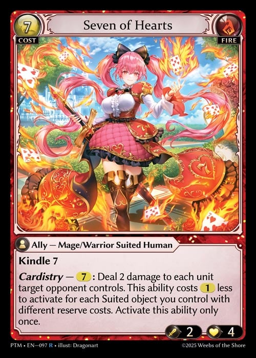 Seven of Hearts / PTM-097 (R)