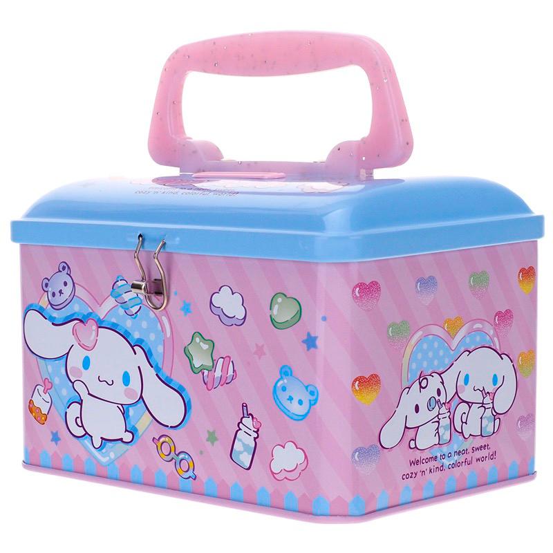 Cinnamoroll 手挽式鐵盒錢箱