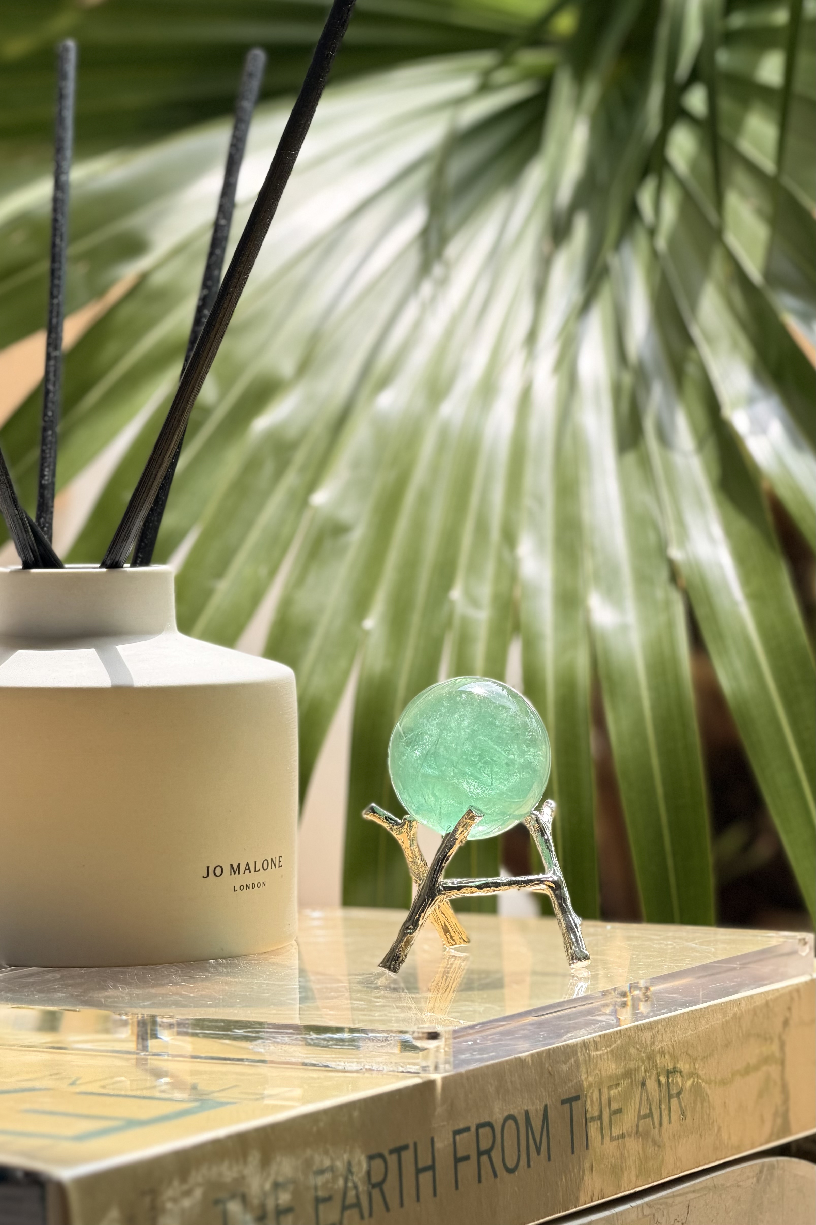 ༒3.9cm綠螢石球༒    FL.a029HA8G1tm-RB5*3AF