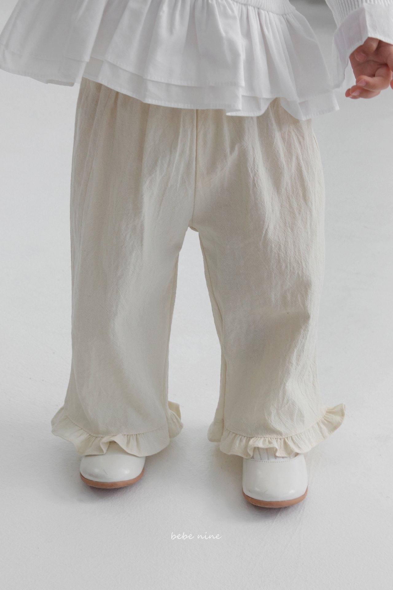 🌸預訂 韓國直送🌸🇰🇷Bebenine三色荷葉邊寬鬆褲