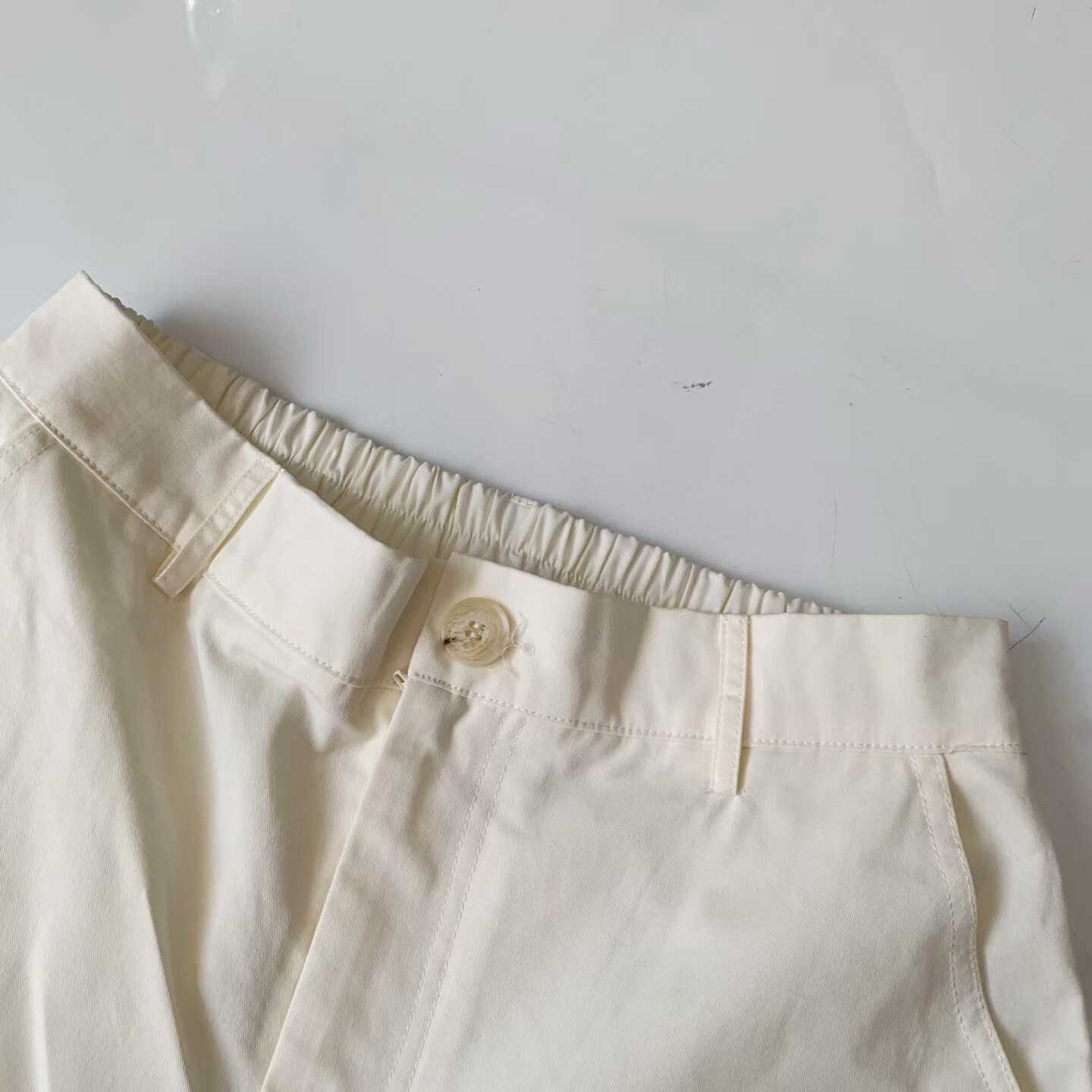 預訂 Danton鬆緊腰直筒短褲 [貨號26A0684]