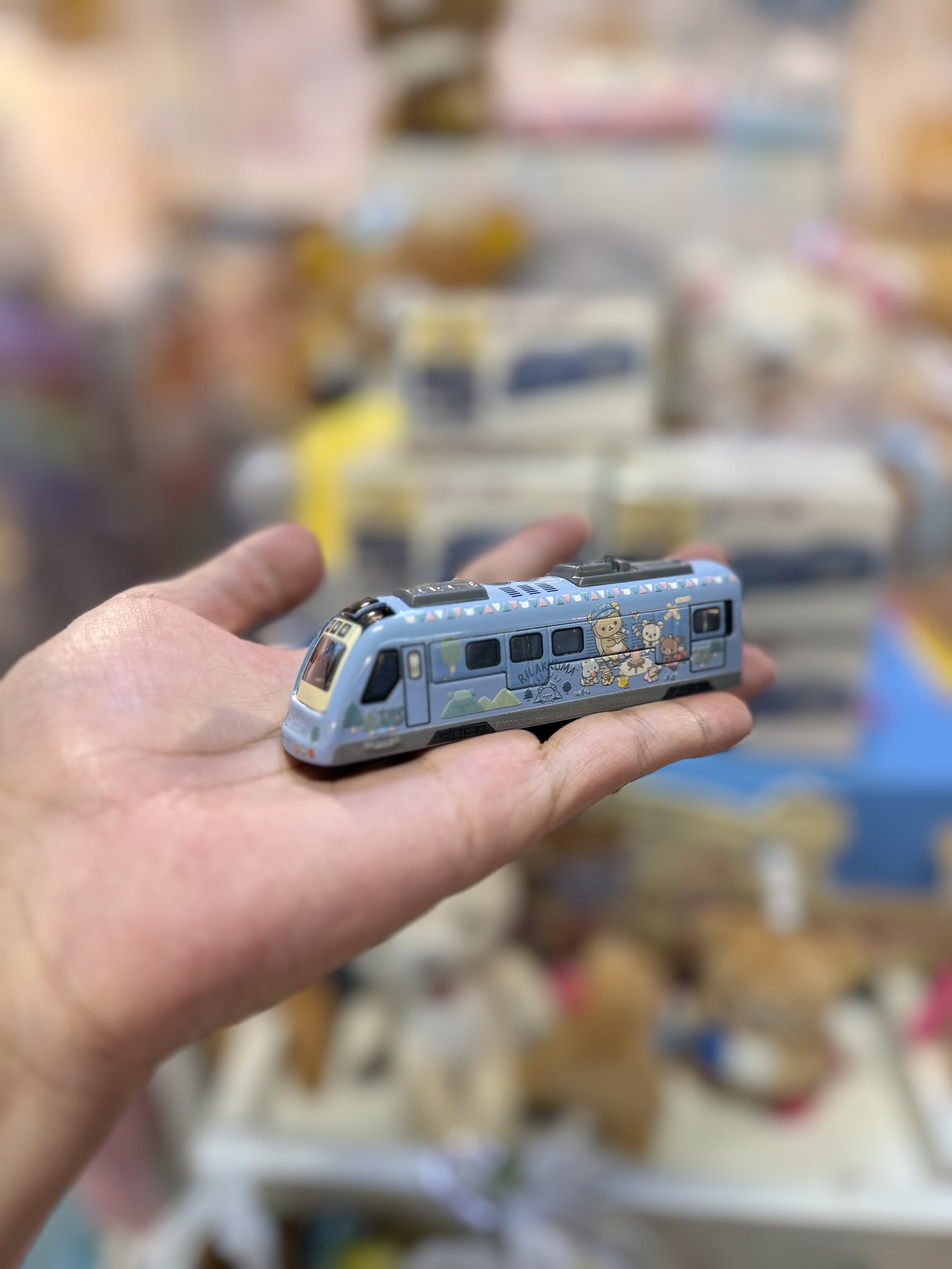 《現貨》全新香港版限定rilakkuma火車