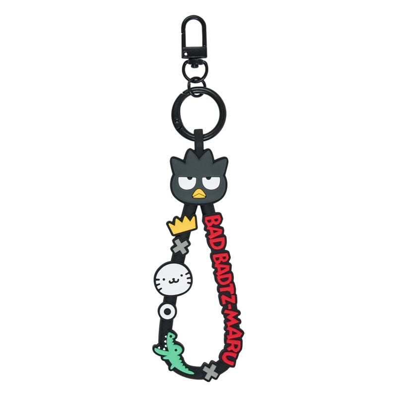 現貨｜Sanrio Bad Badtz-Maru XO仔 日版 橡膠繩 鎖匙扣 (82860-2)