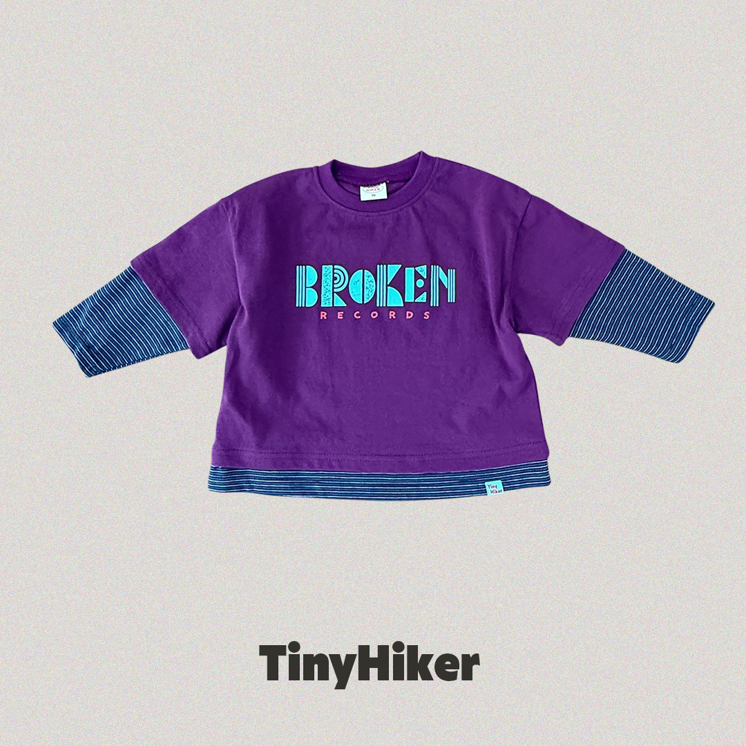 Tiny | Record Layered Long-sleeve Tee