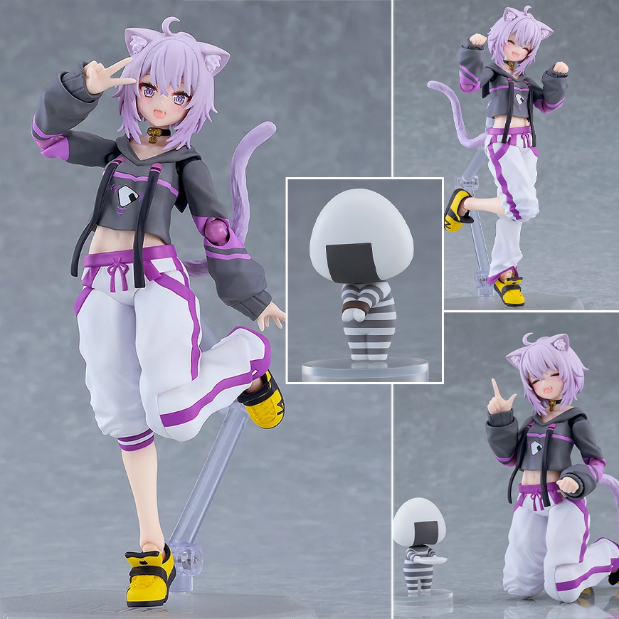 (預訂訂金 $200 / $300) (總價 $600 / $748) Max Factory figma 705 hololive production 貓又小粥 (行版普通版 / 日版特典版) Nekomata Okayu