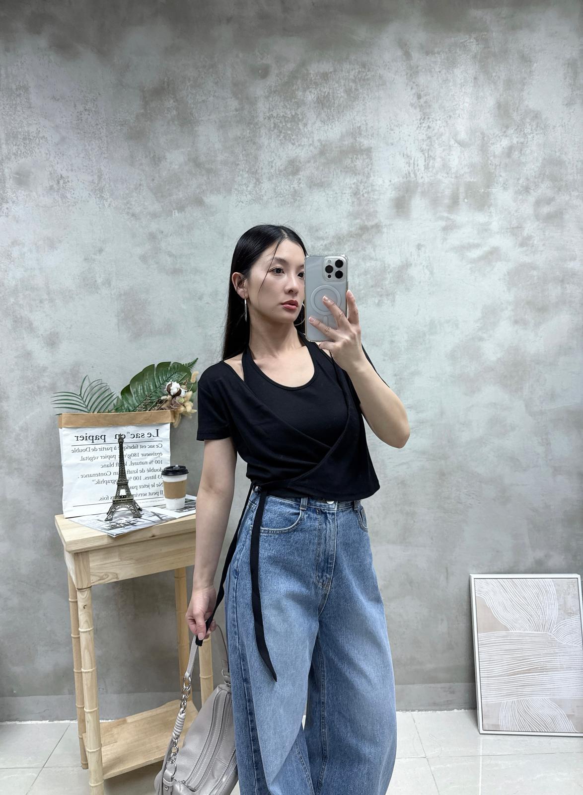 G03 Two in one掛腰背心+Top