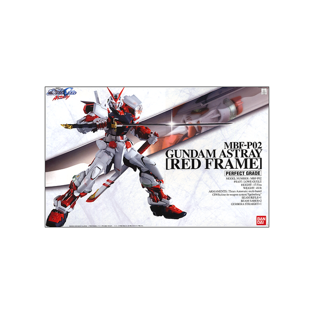 1/60 PG GUNDAM ASTRAY RED FRAME (WITHOUT BONUS PARTS