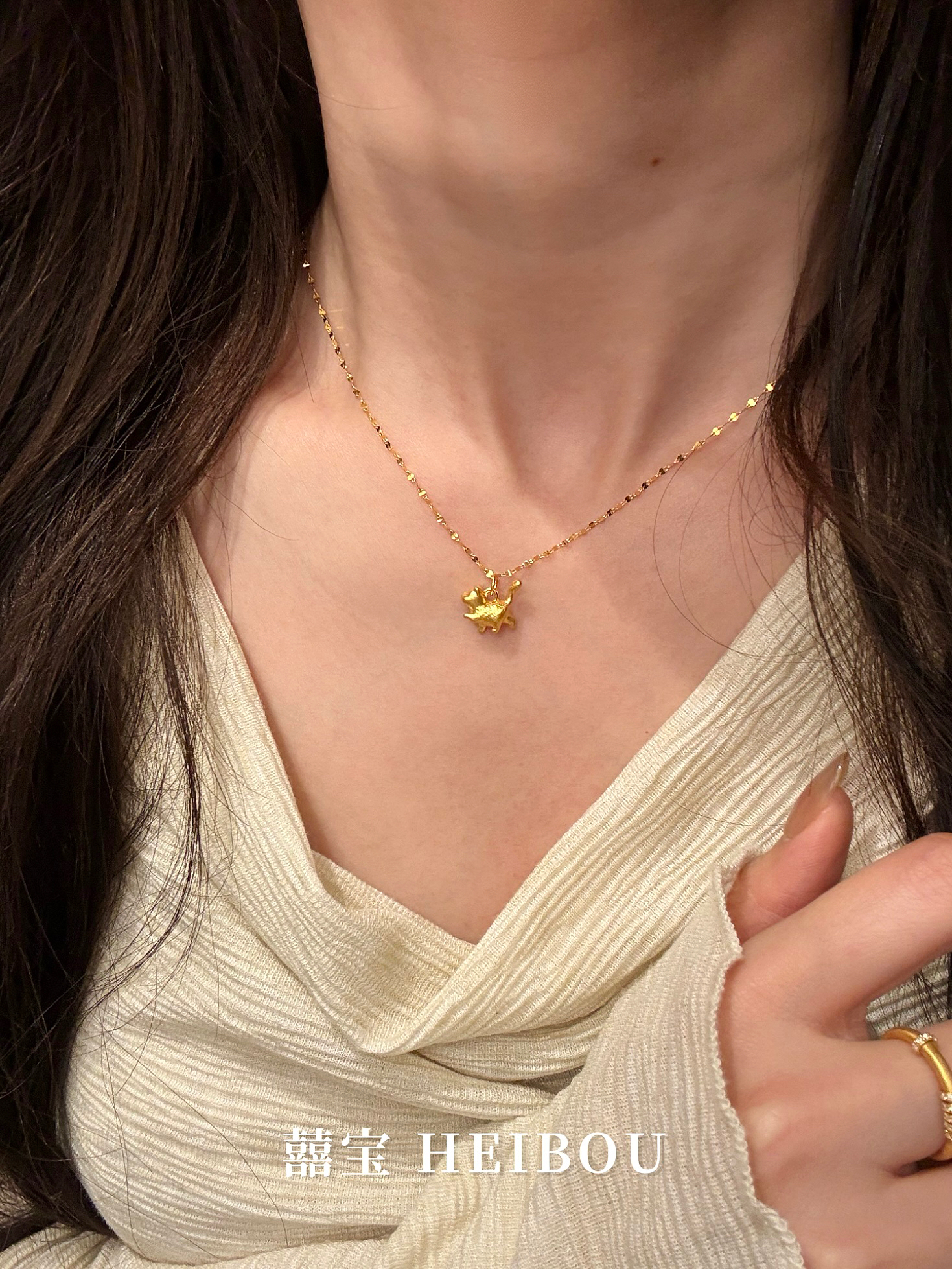 【无氢款】傲娇小猫-吊坠/转运珠