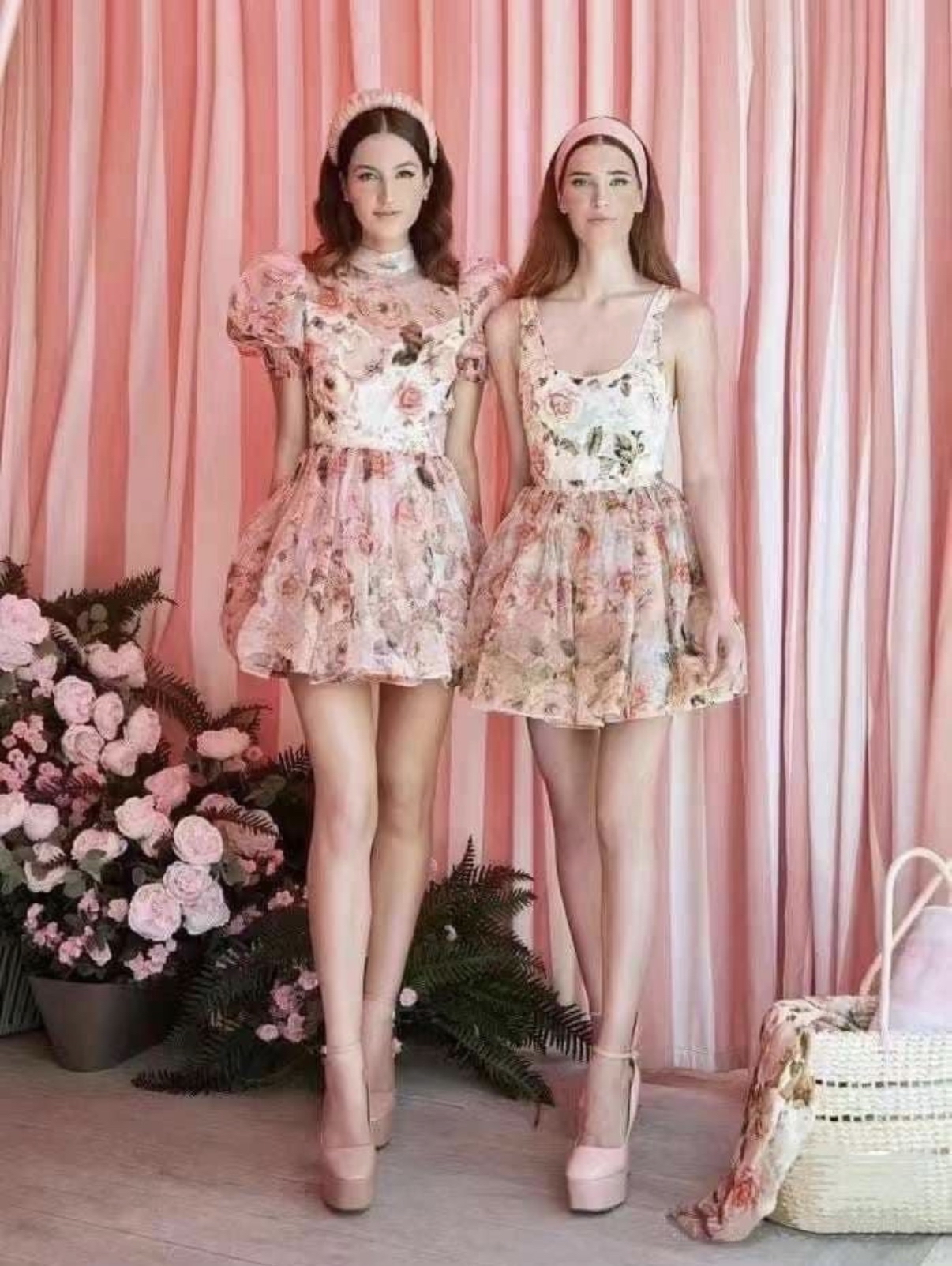 💋Alice Olivia 💄浪漫玫瑰花🌹裙