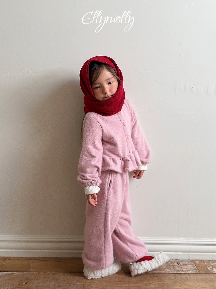 Ellymolly | Snow flower golf frill cardigan