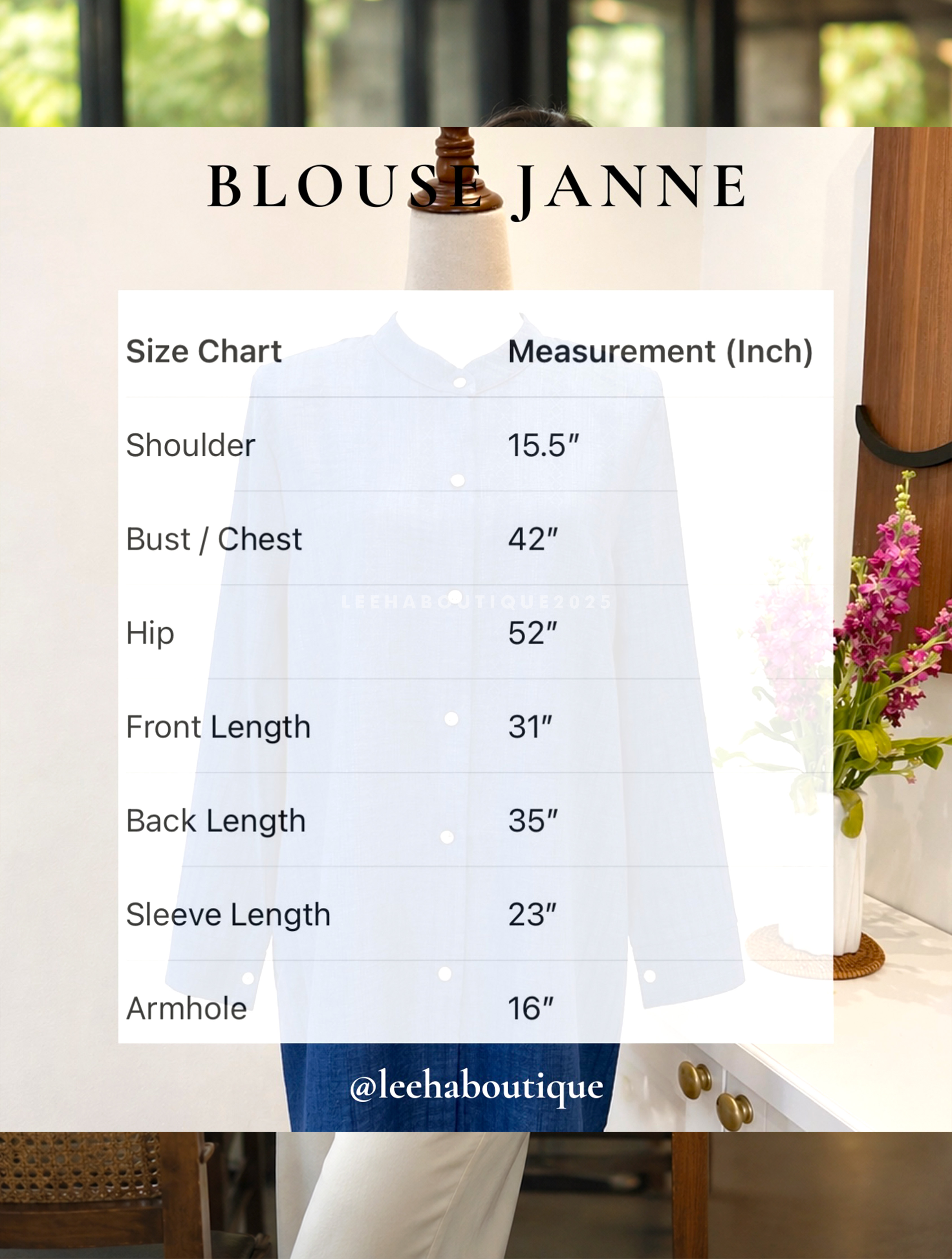 JANNE BLOUSE (free size)