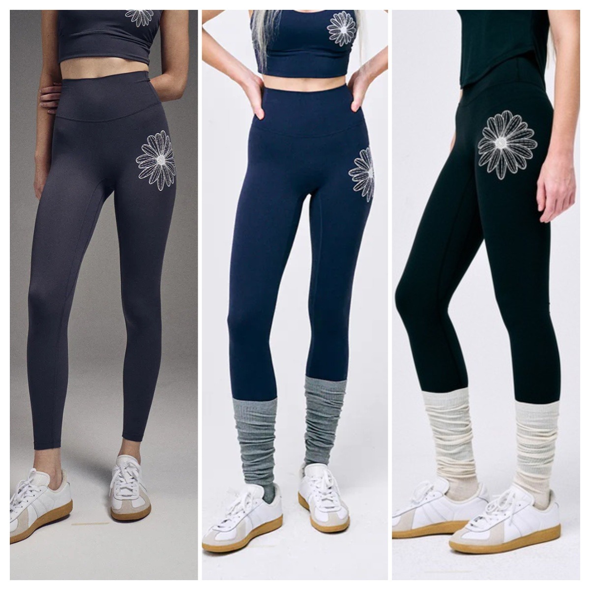 0427 韓國🇰🇷Mardi Mercredi 小雛菊高腰收腹健身🧘瑜伽褲 6月中