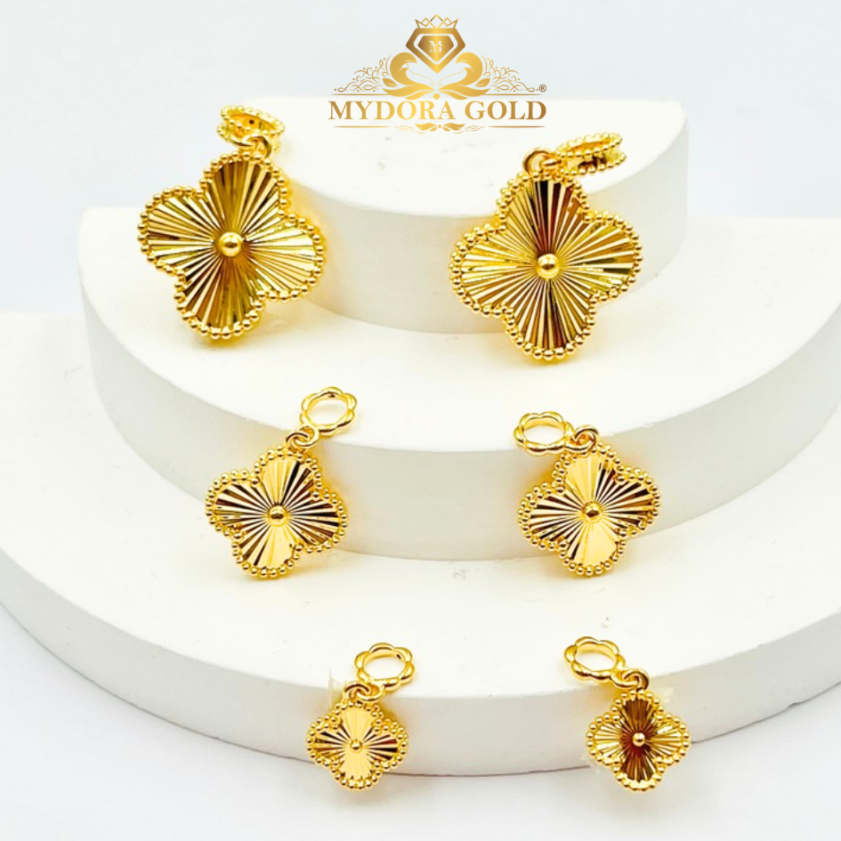 MYDORA Charm Clover Full Gold (5G) l EMAS 916/22K