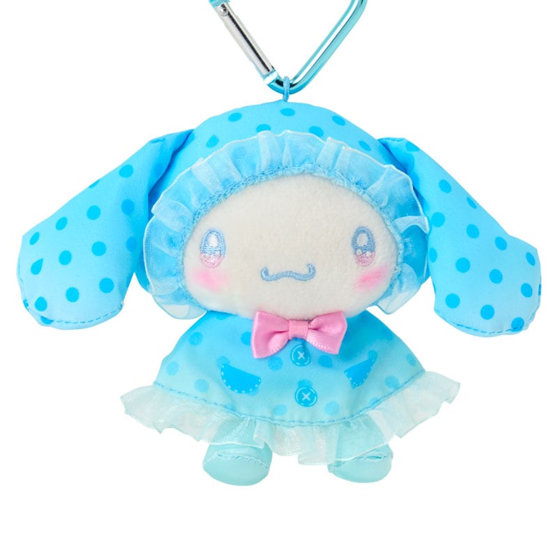 現貨｜Sanrio Cinnamoroll 玉桂狗 甜蜜列車系列 日版 雨衣造型 毛公仔 吊飾 掛件 (88576-2)