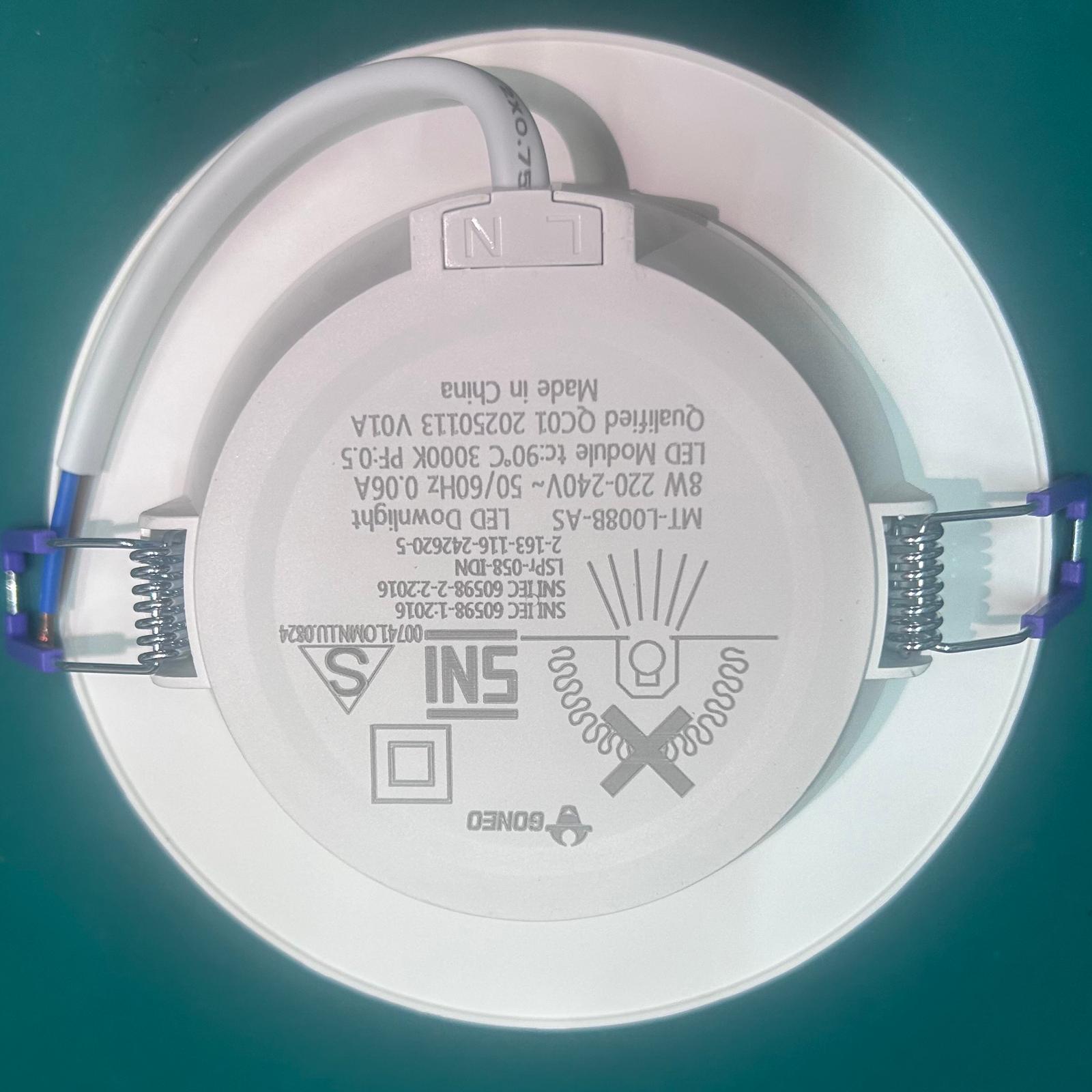 MT-L008-AS LED GENEO 5'' LED DOWN LIGHT