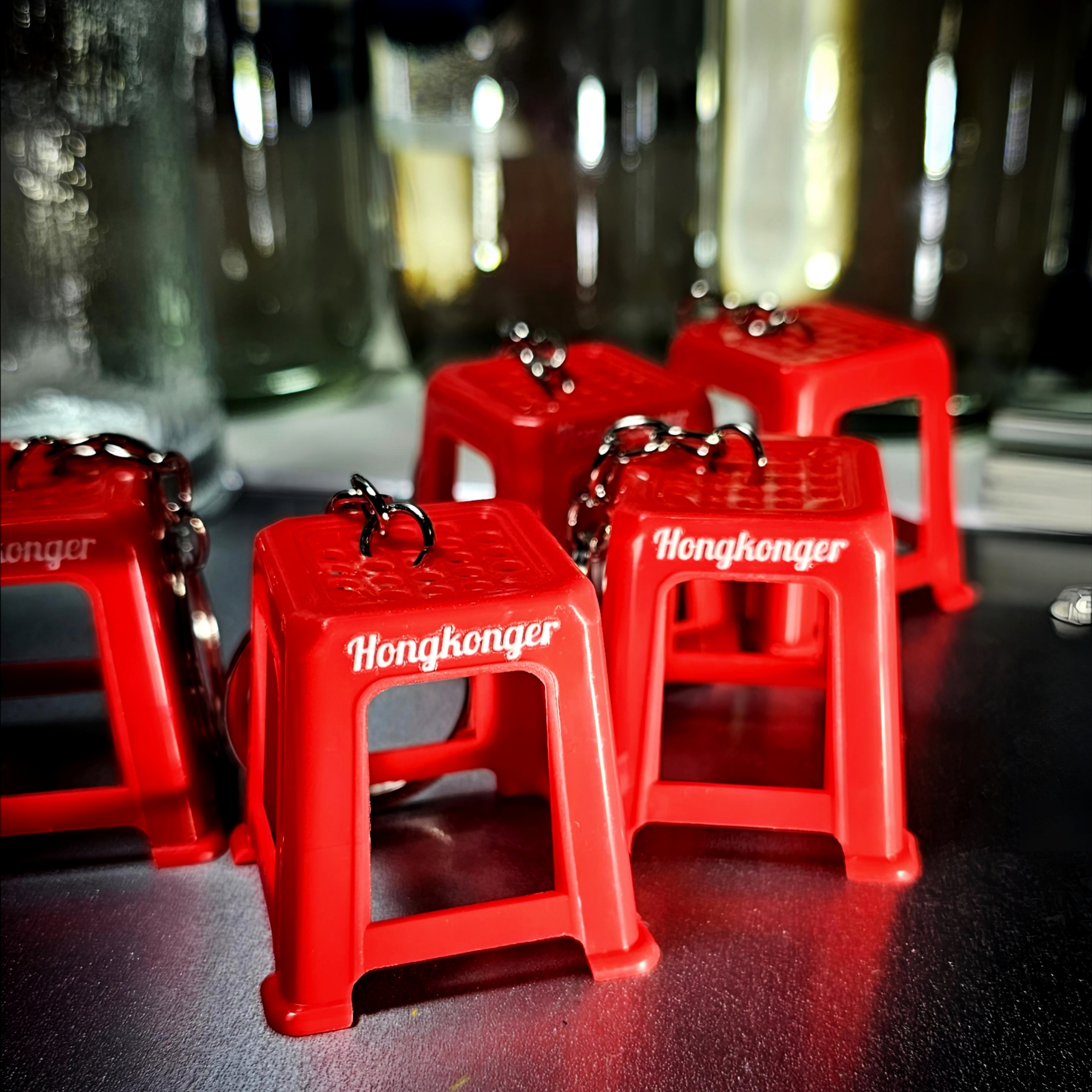 【Street Style】Hongkonger 迷你紅櫈仔 Keychain