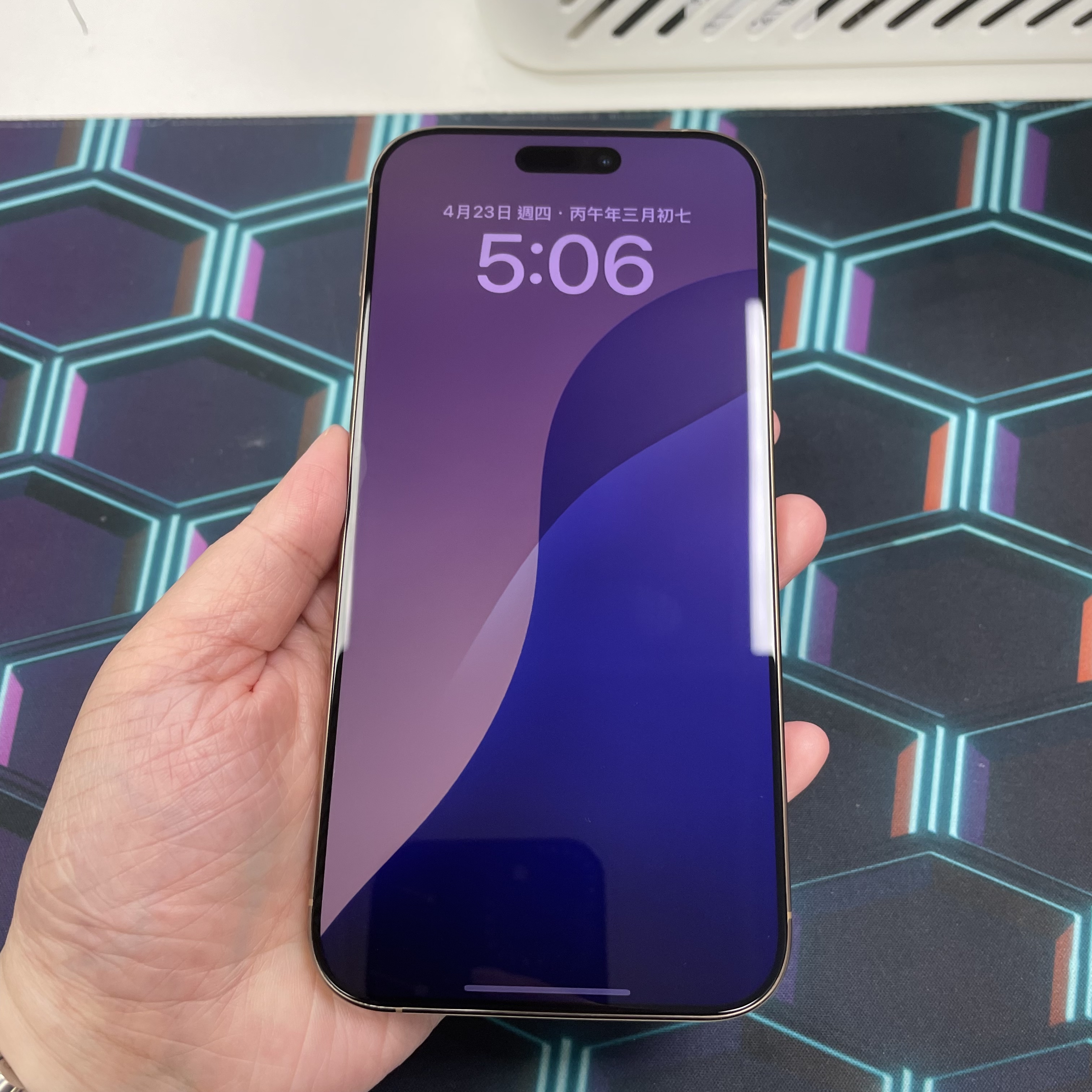 *6424 16 Promax 完美機 256GB 電84 沙色 gold