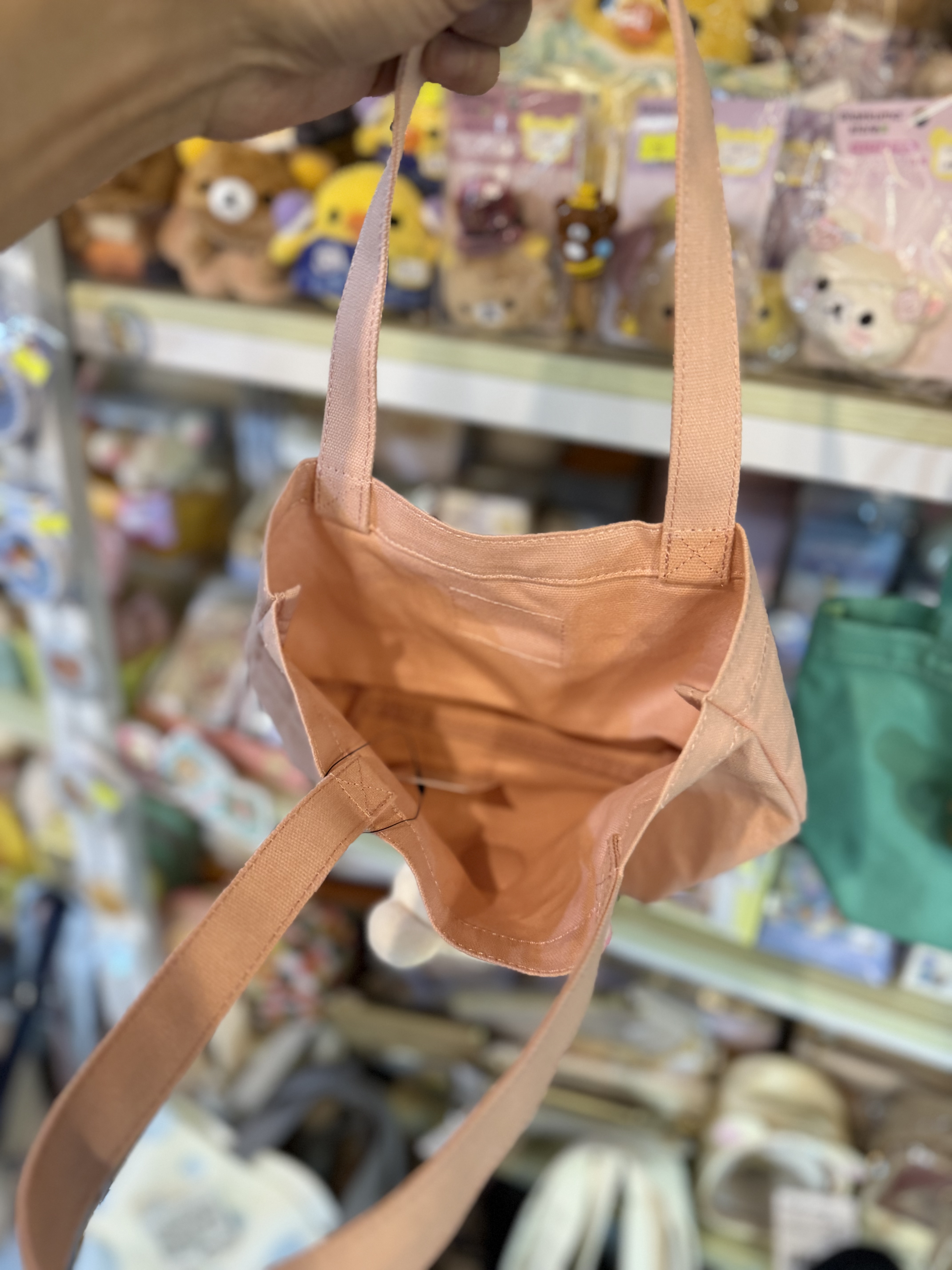 《現貨》全新日本專店限定 Rilakkuma立體頭仔手挽袋