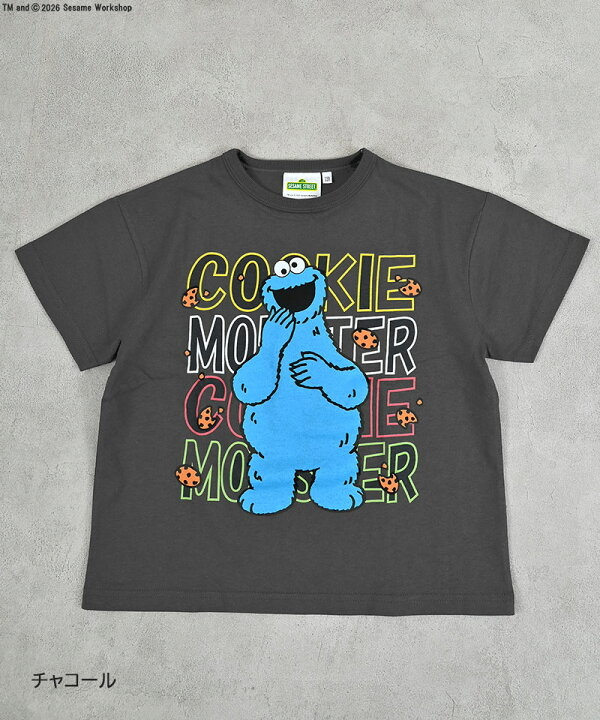 🇯🇵預訂 日本直送🇯🇵芝麻街三色人物印花短袖T恤